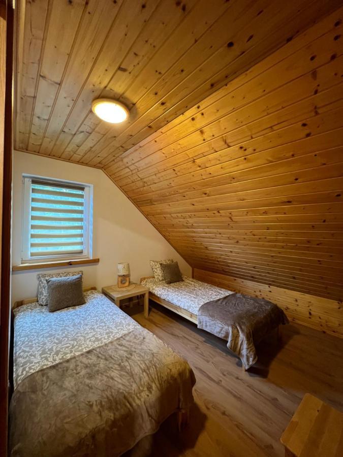 Lesne Zacisze Villa Sucha Rzeczka Kültér fotó